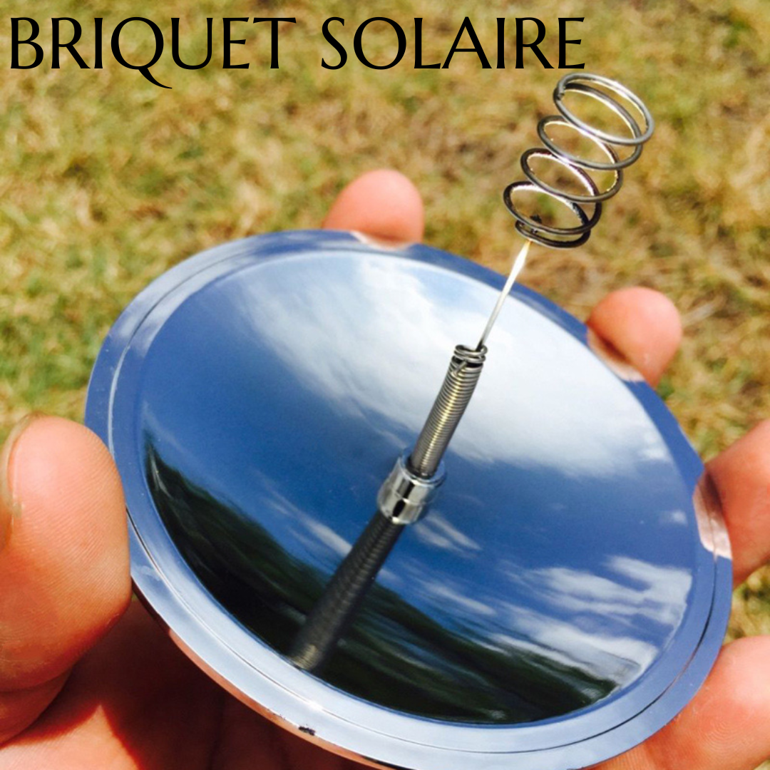 Briquet solaire