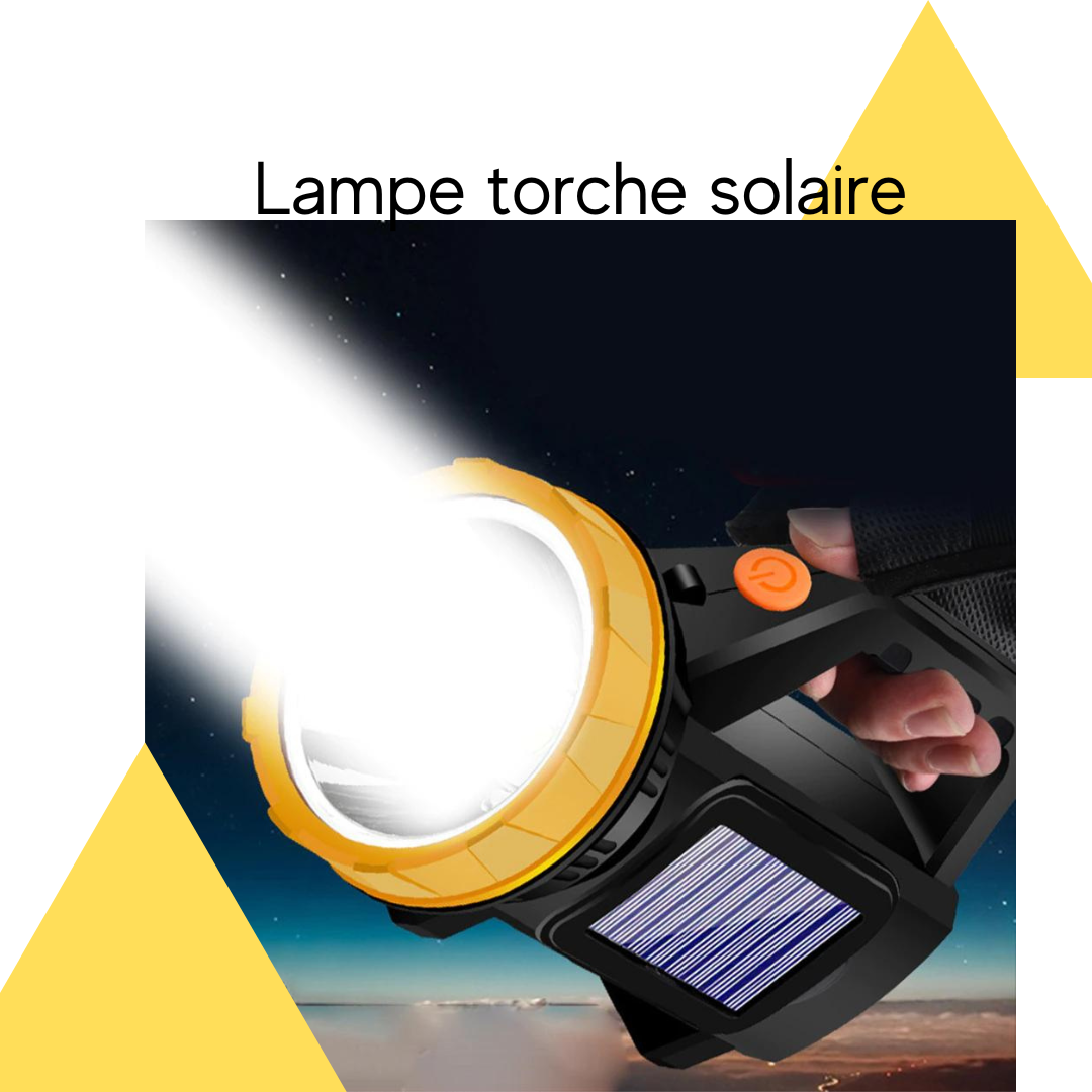 Lampe torche solaire