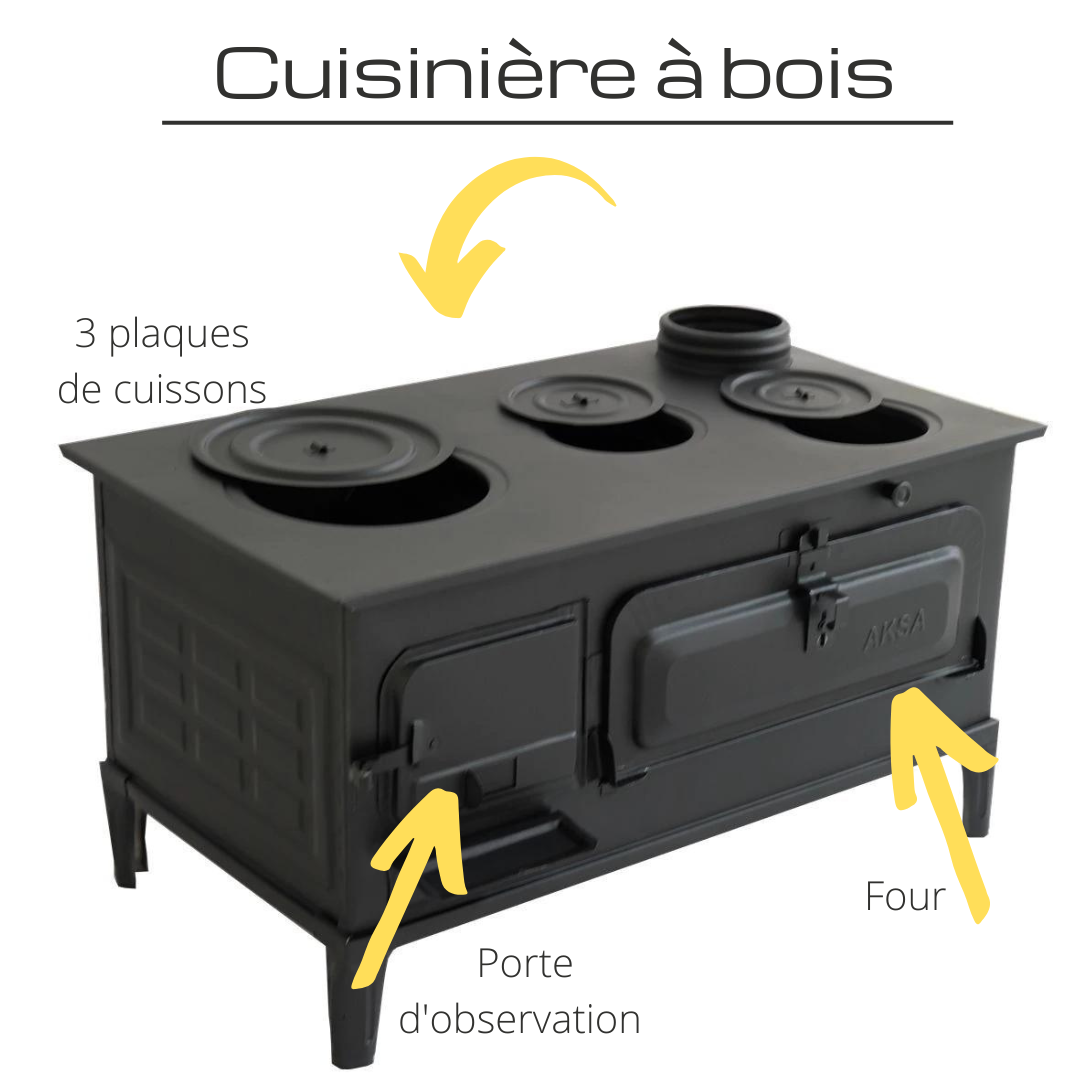 Cuisinière à bois