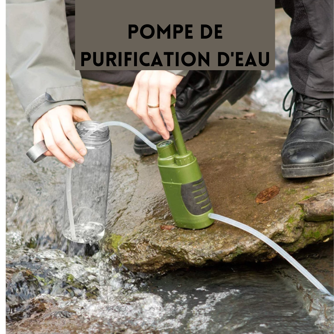 Pompe de purification d'eau