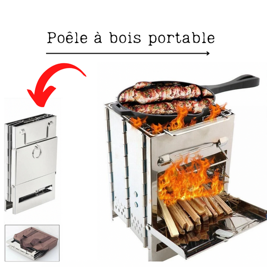 Poêle à bois portable