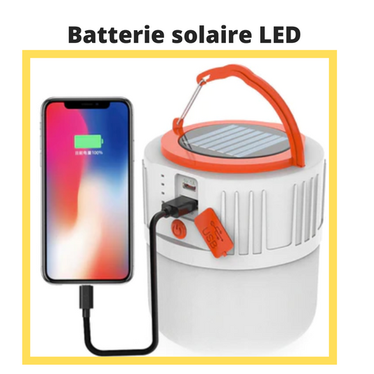 Batterie solaire LED