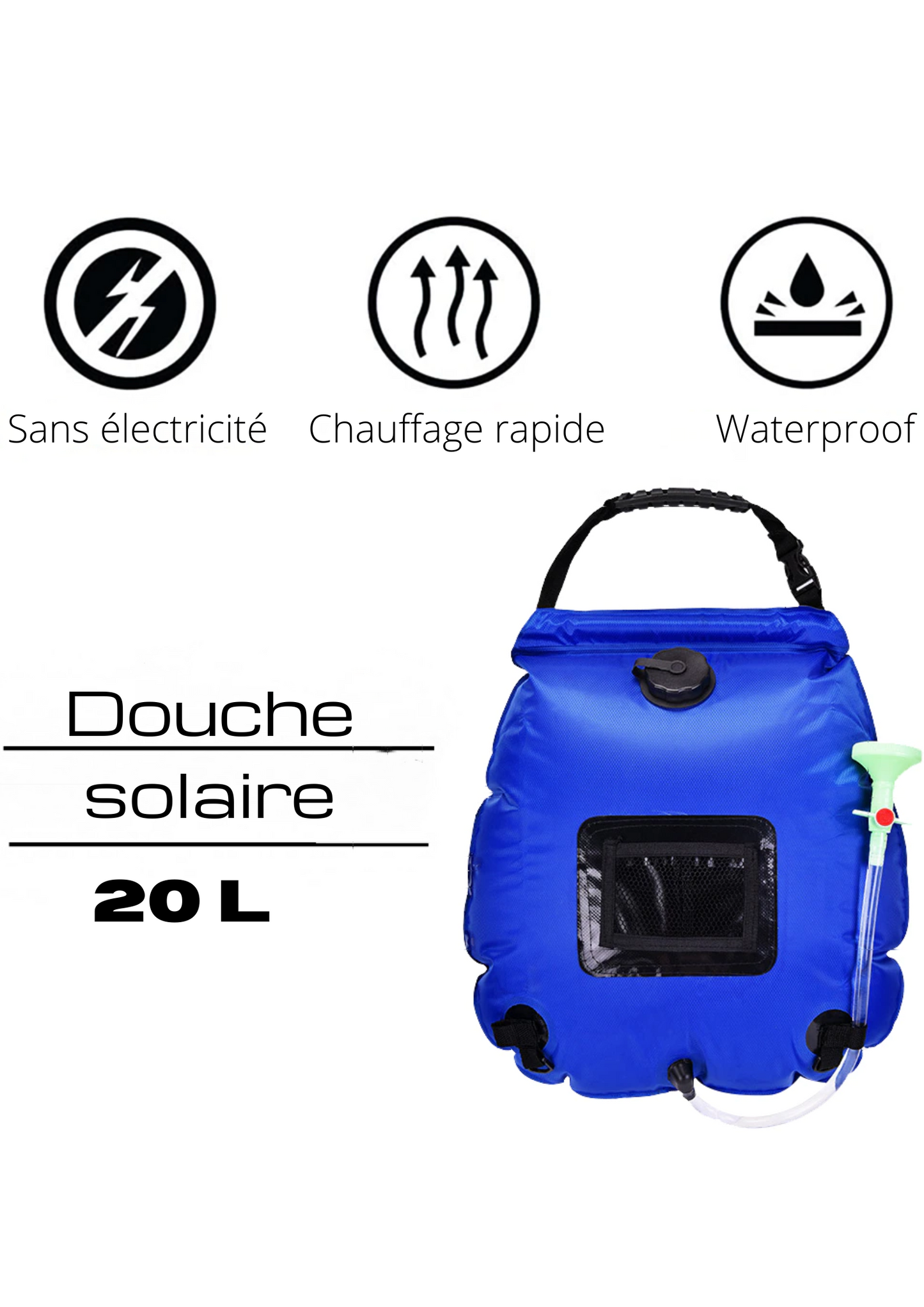 Douche solaire 20 L